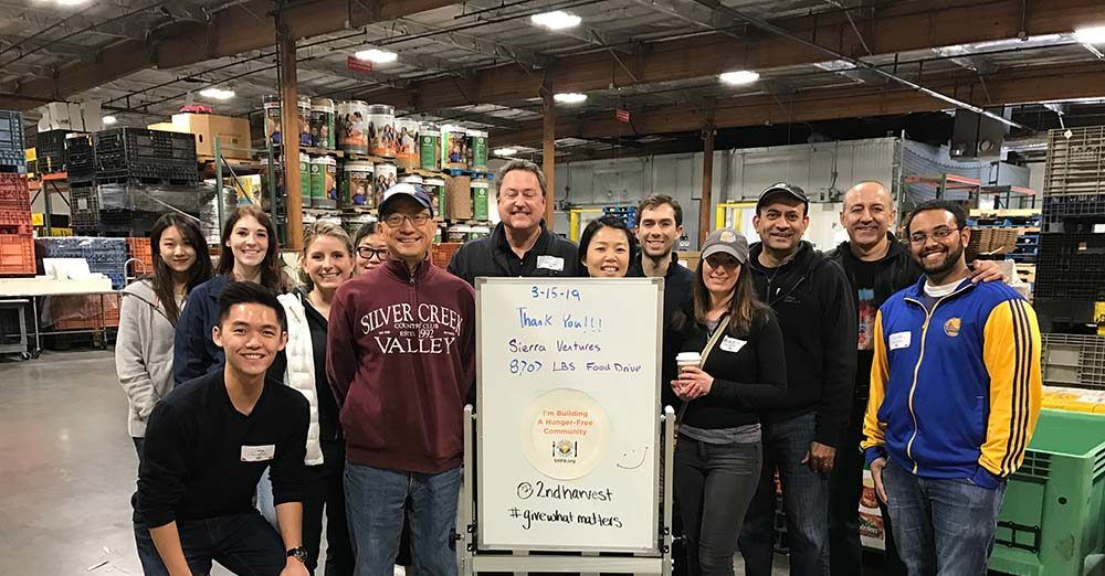 Volunteering at Second Harvest Food Bank