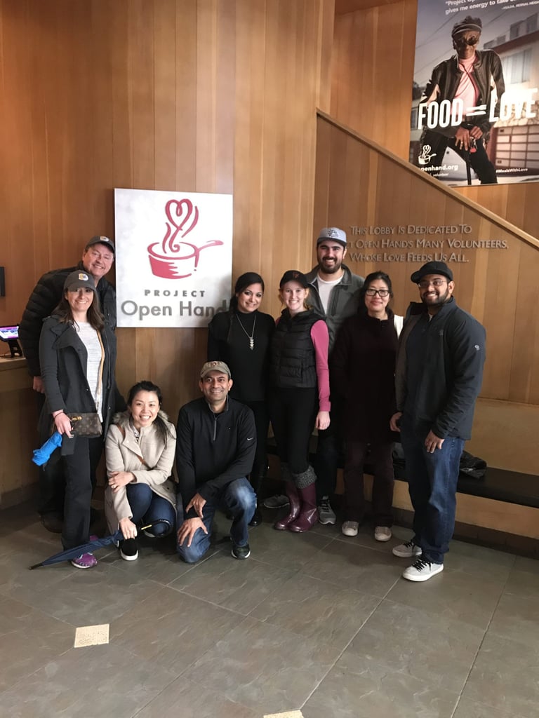 Volunteering at Project Open Hand