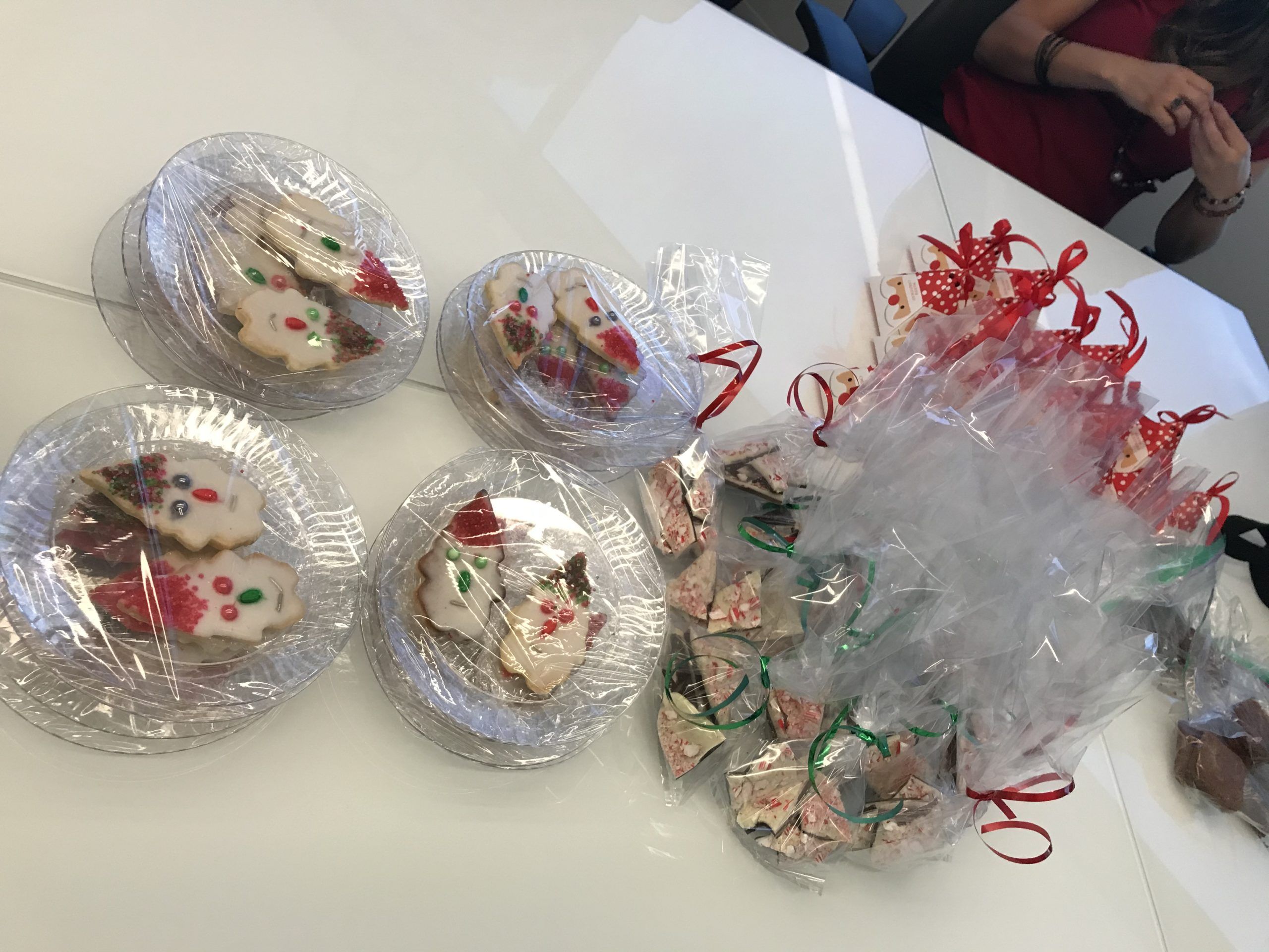 Cookie spread at the Sierra Ventures Holiday Cookie Exchange