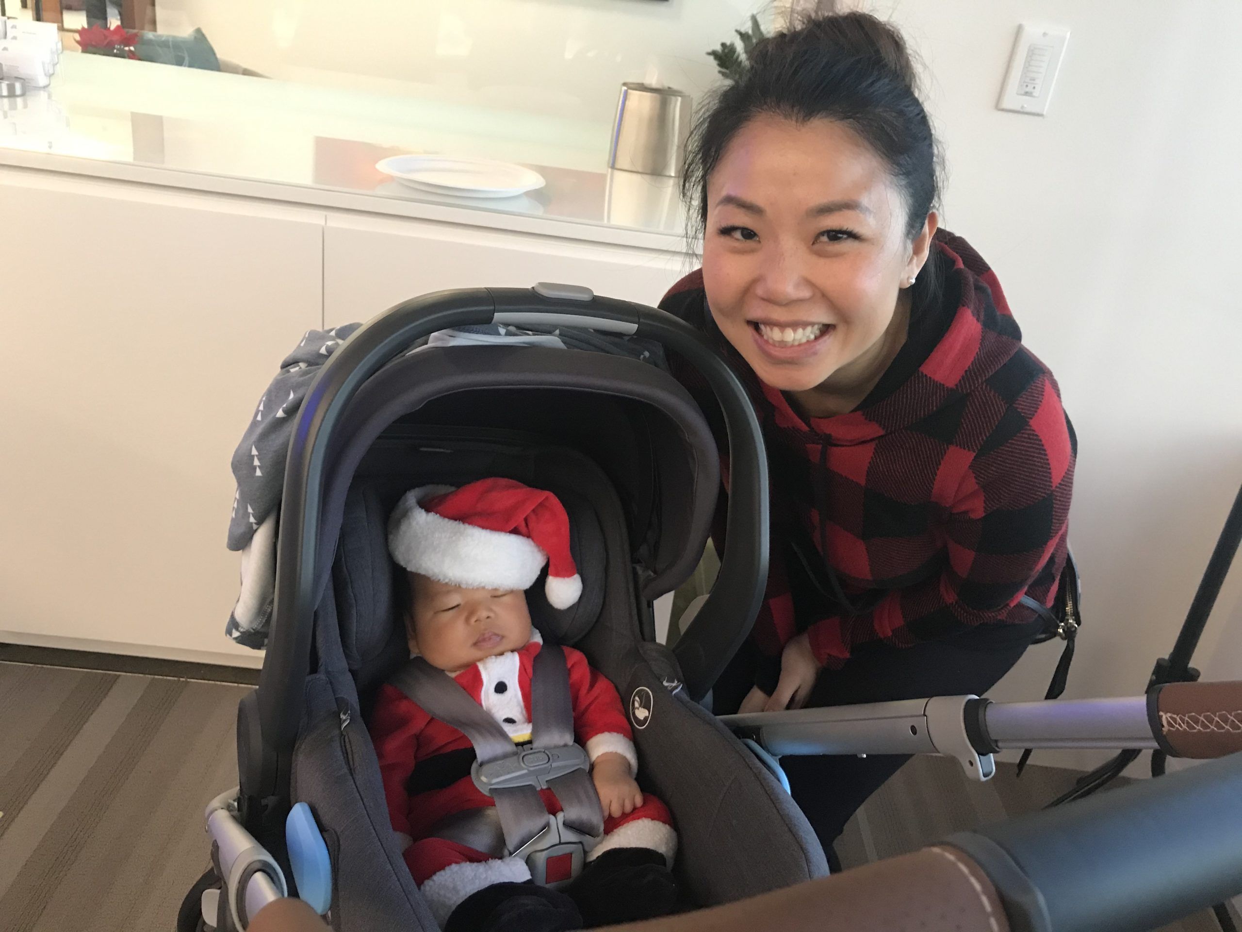 Sierra Ventures' VP of Finance, Joyce Lee and her new baby Jeremy