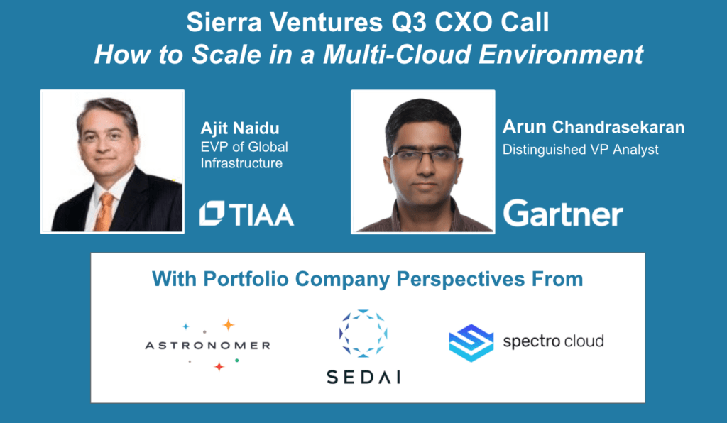 Sierra Ventures Q3 2020 CXO Call