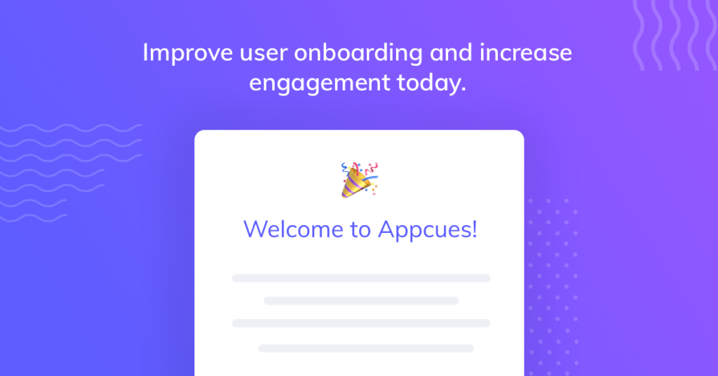 welcome to appcues